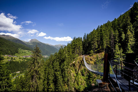 Suspended in Val di Rabbi