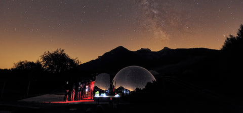 Among flowers and stars at Viote, Monte Bondone
