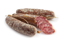 Load image into Gallery viewer, lucanica stagionata, lucanica trentina, lucanica stagionata trentina, salume tipico trentino, lucanica, lucanica trentina, salume tipico trentino