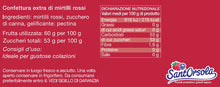 Carica l'immagine nel visualizzatore di Gallery, Confettura extra di mirtillo rosso
