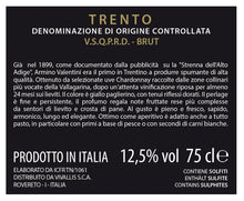 Carica l'immagine nel visualizzatore di Gallery, Trento DOC Valentini Brut