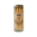 Whole white asparagus in sweet and sour sauce