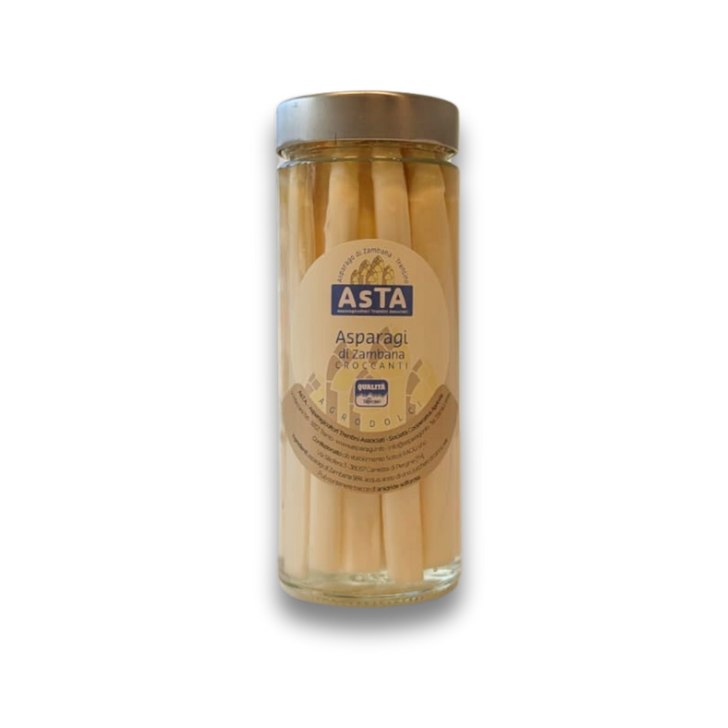 Asparagi bianchi interi in agrodolce