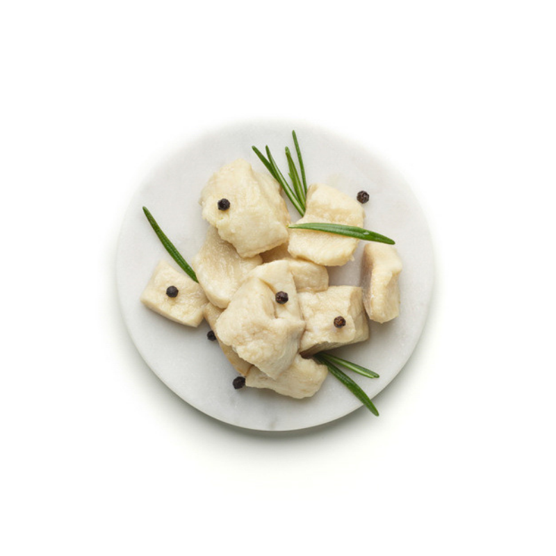 Bocconcini di salmerino marinato