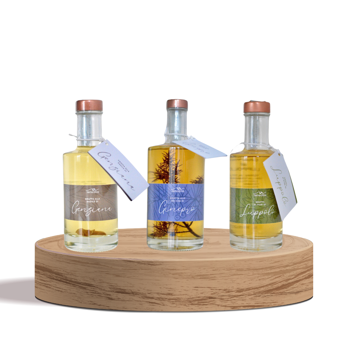 Box degustazione grappe Terre Altre