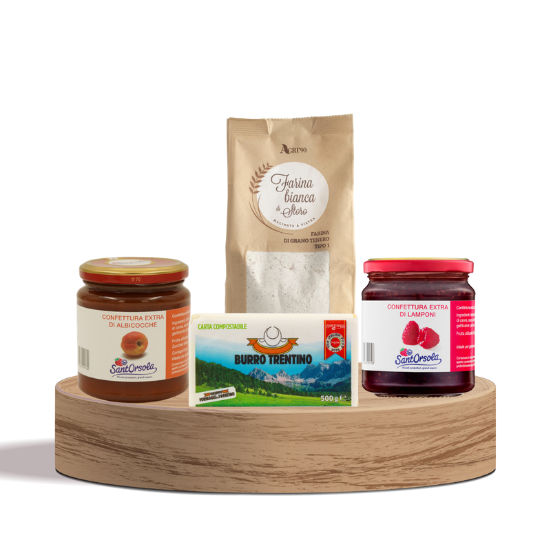 Kit Krapfen fatti in casa: farine selezionate e confettura extra per dolci di Carnevale