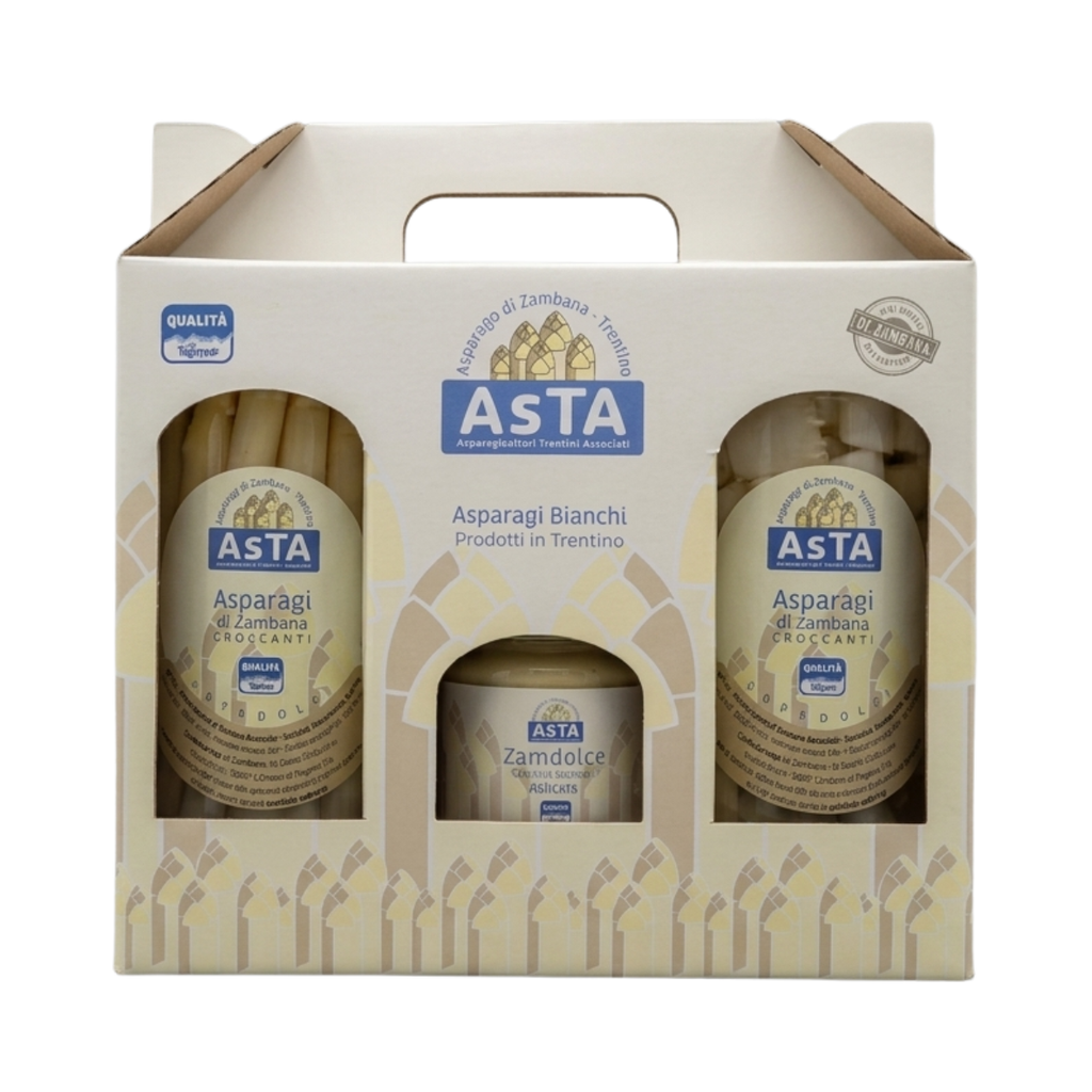Confezione regalo Asparagi bianchi con Zambianca - Crema di Asparagi bianchi