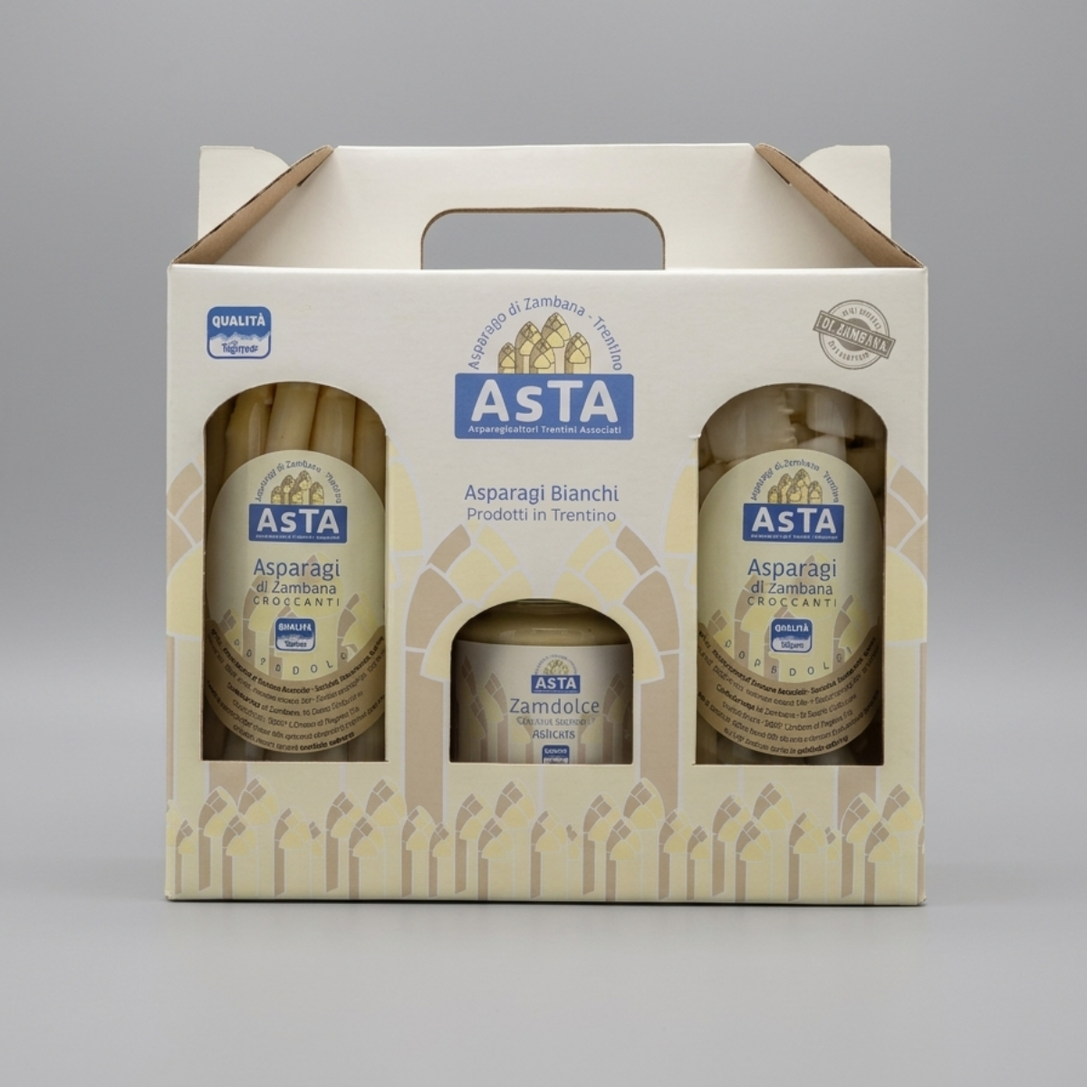 Confezione regalo Asparagi bianchi con Zamdolce - Crema di Asparagi bianchi delicata