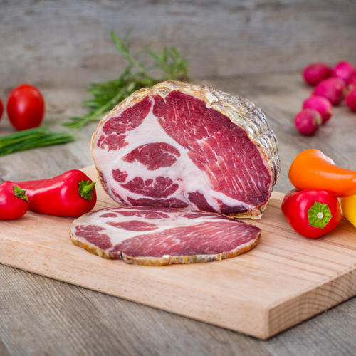 Gewürzte Coppa