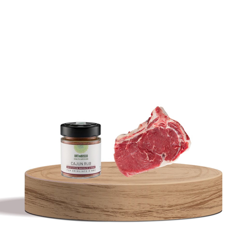 Costata con Cajun Rub