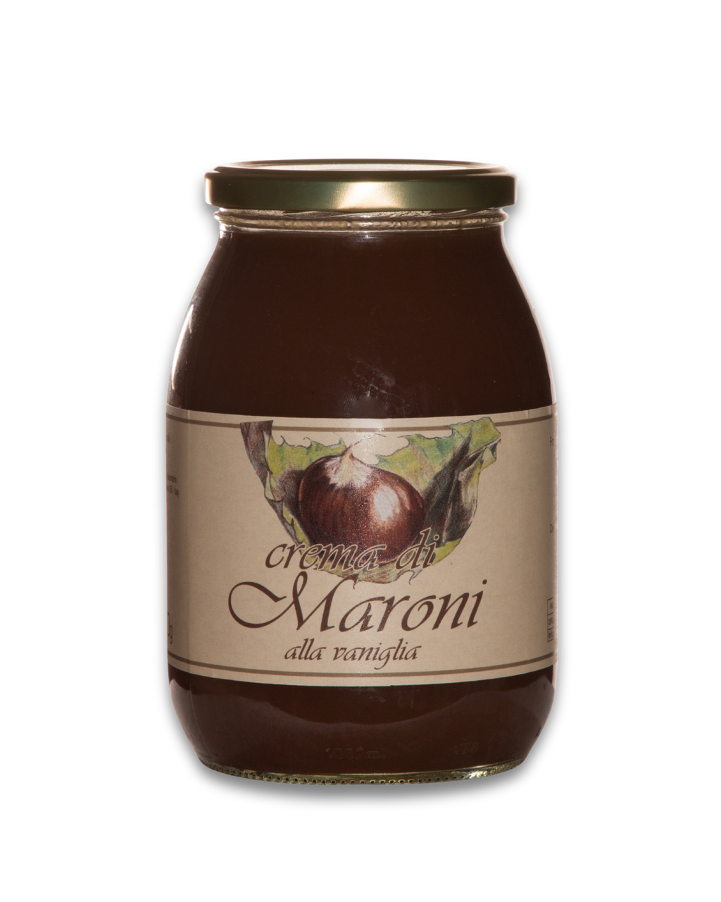 Crema di maroni alla vaniglia