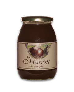 Crema di maroni alla vaniglia