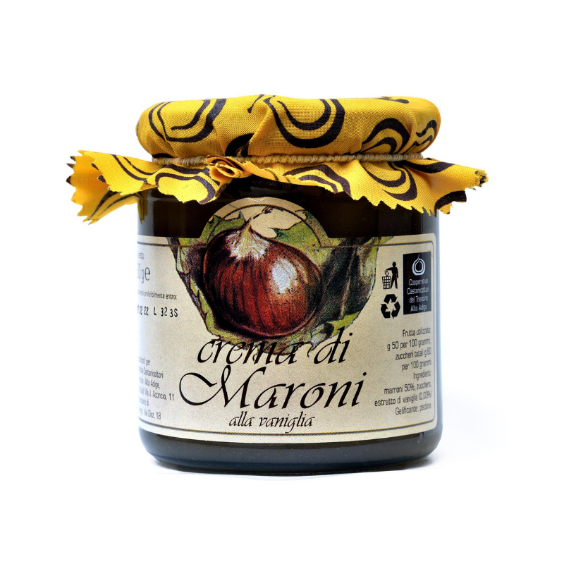 Crema di maroni alla vaniglia