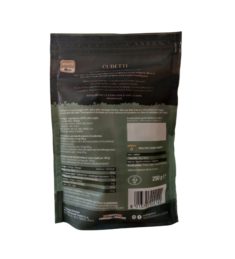 Cubetti di Trentingrana