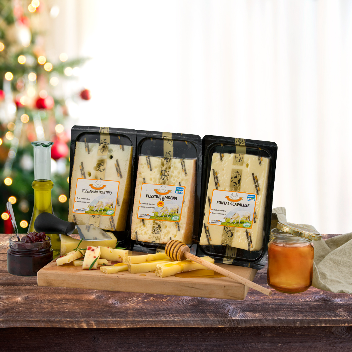 Degustazione di formaggi tradizionali