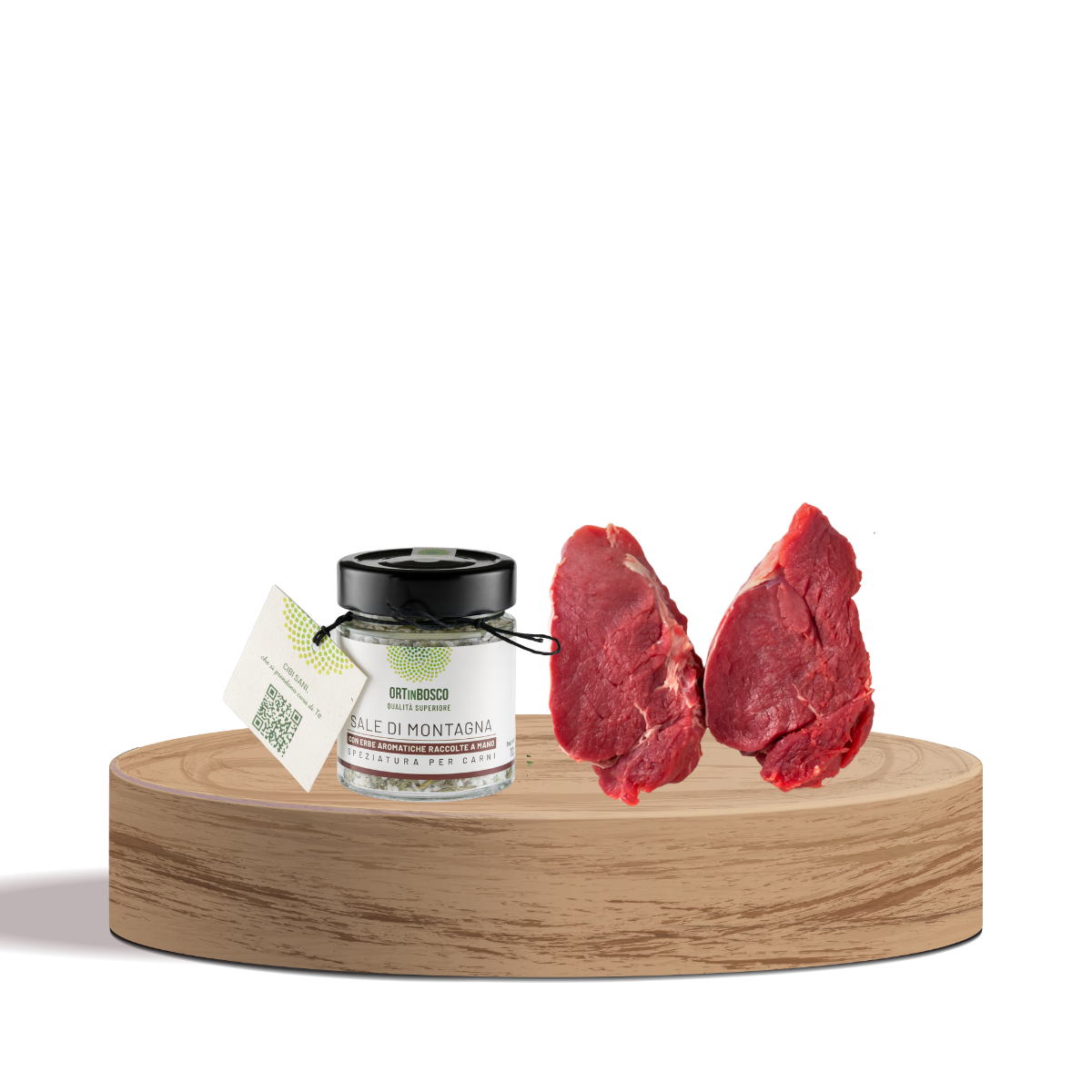 Filetto con Sale di Montagna per Carne