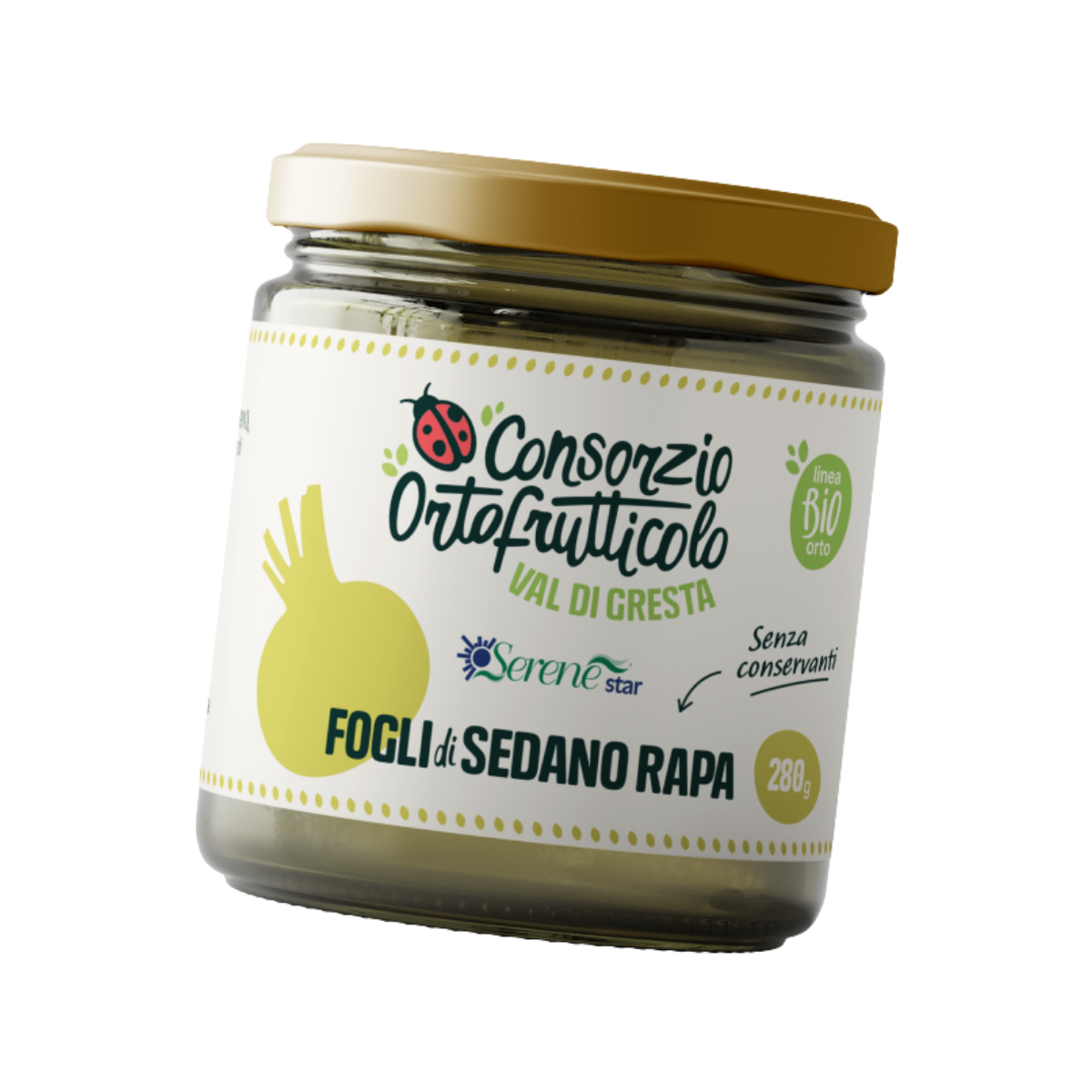 Fogli di Sedano Rapa