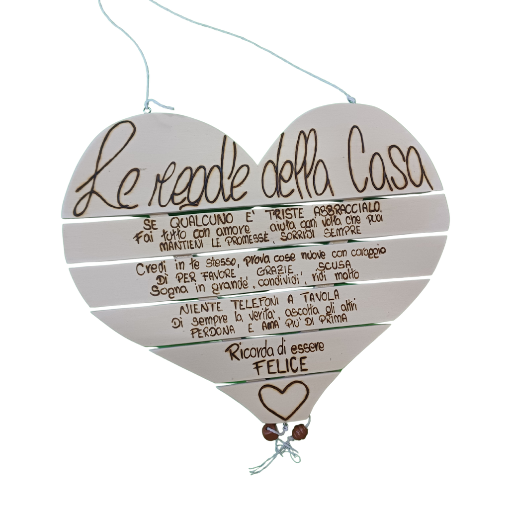 LE REGOLE DELLA CASA