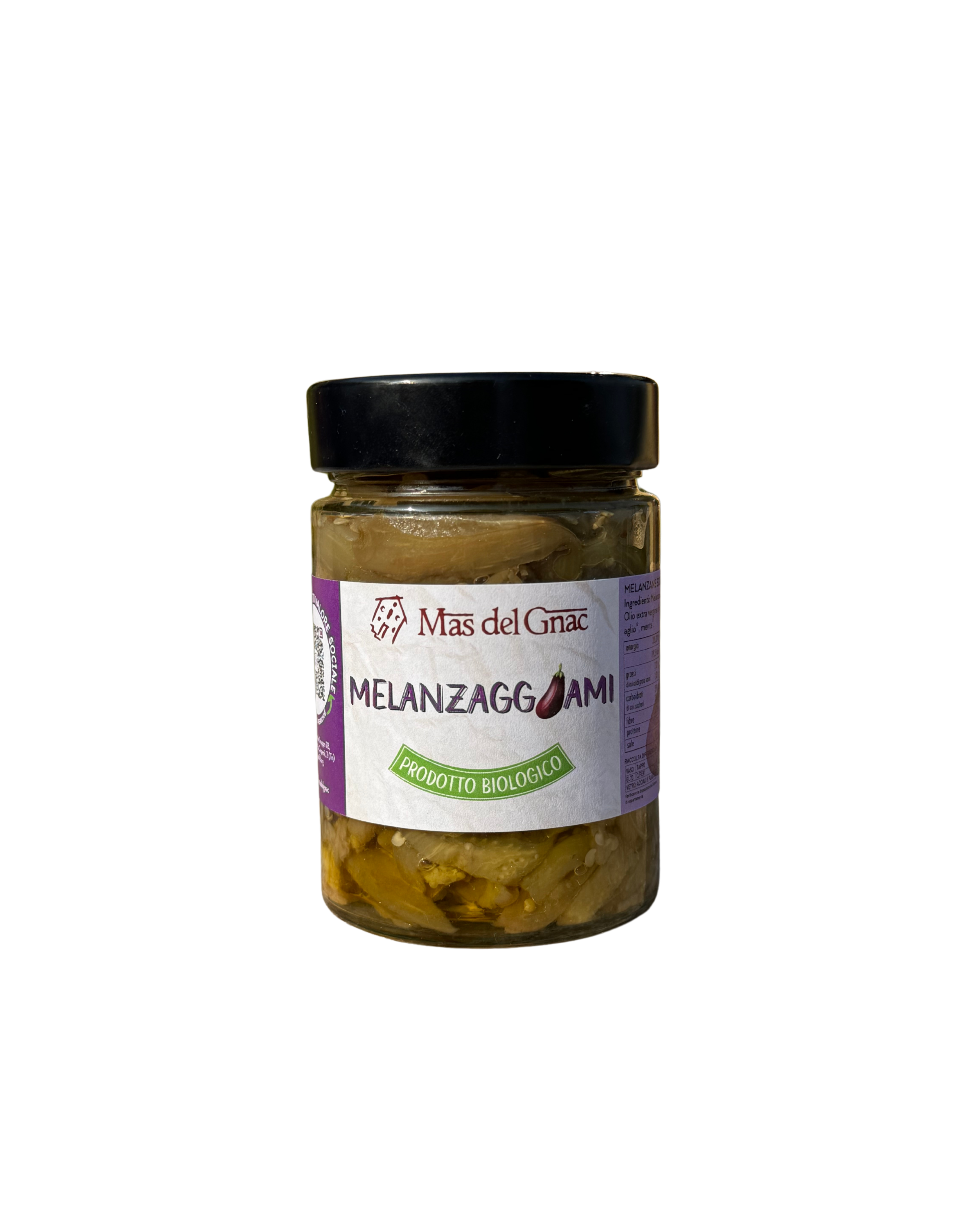 Melanzaggiami-Melanzane sott'olio con menta,aglio e peperoncino