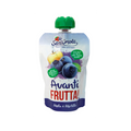 Apple and blueberry puree