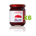 Mostarda di ribes rosso - Confezione Intera - Cartone da 6pz da 220gr