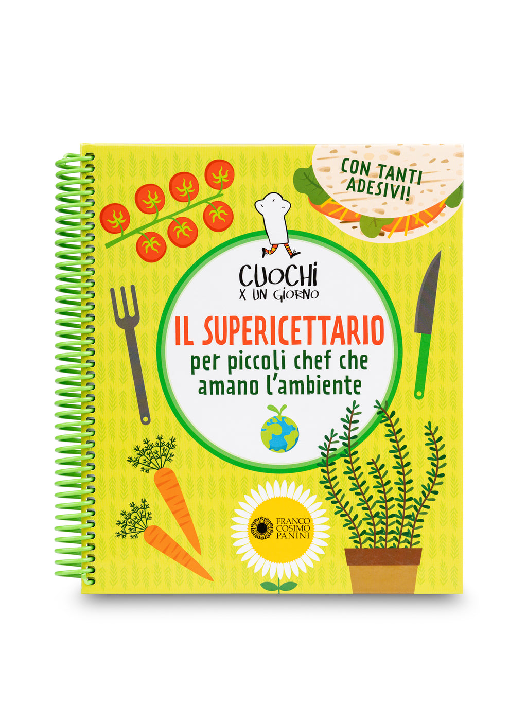 IL SUPER RICETTARIO per piccoli chef che amano l'ambiente