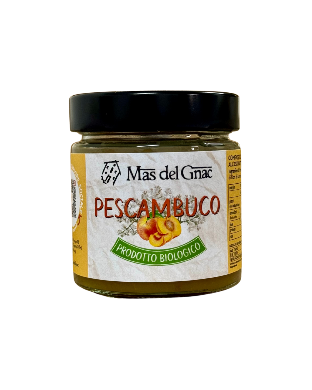 Pescambuco-Composta di nettarine e sambuco