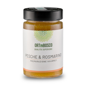 Pesche e Rosmarino - confettura gourmet