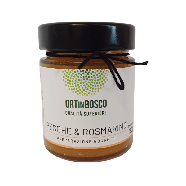 Pesche e Rosmarino - confettura gourmet