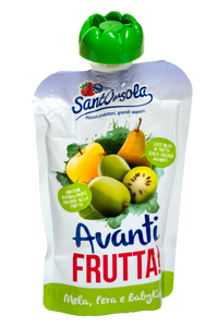 Purea di mela, pera e baby kiwi