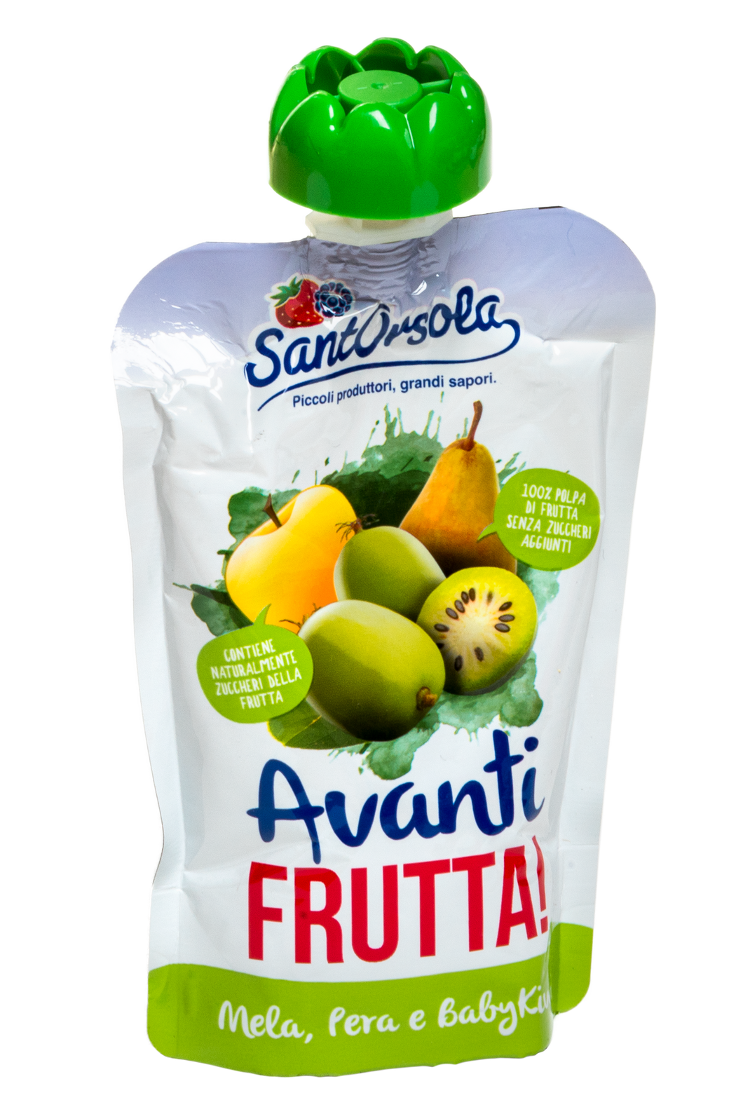 Purea di mela, pera e baby kiwi