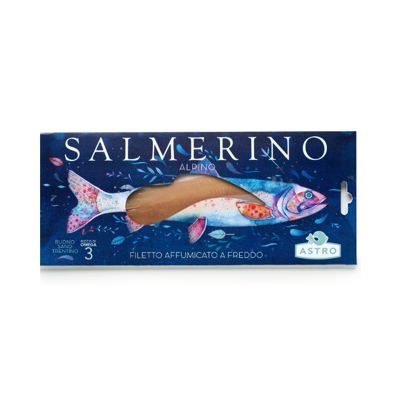 Salmerino Alpino affumicato