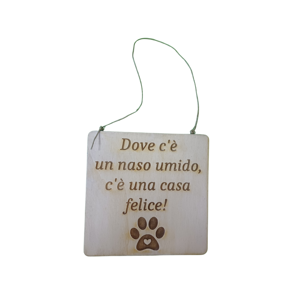 TARGHETTA COMPENSATO DA APPENDERE