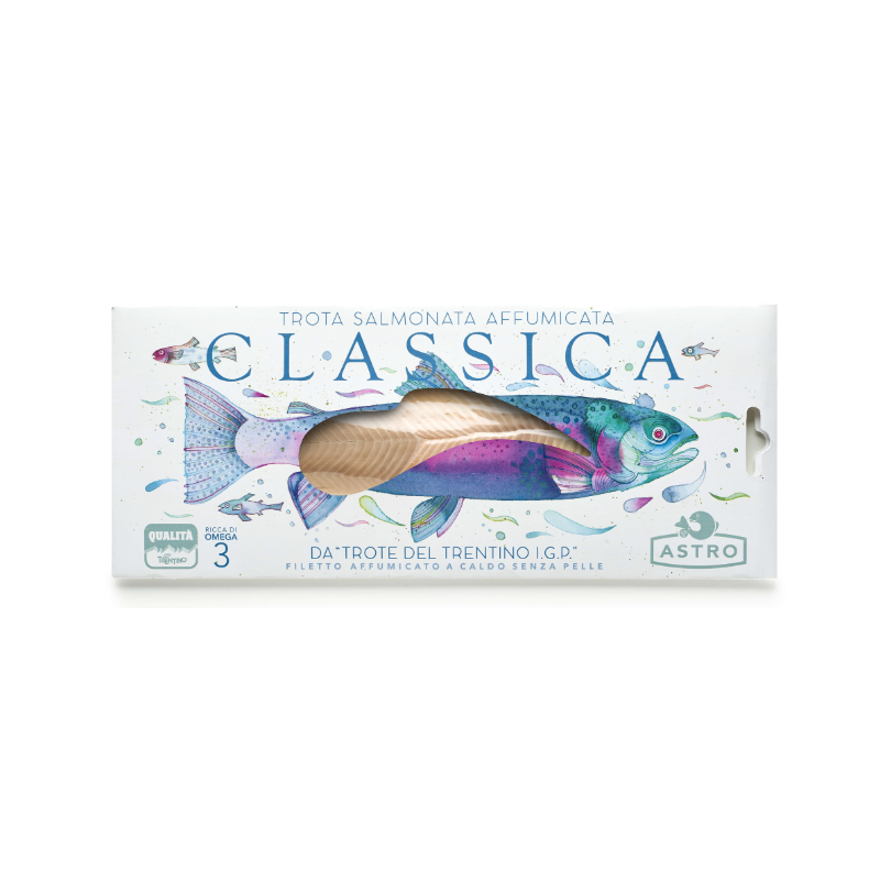 Trota salmonata affumicata classica