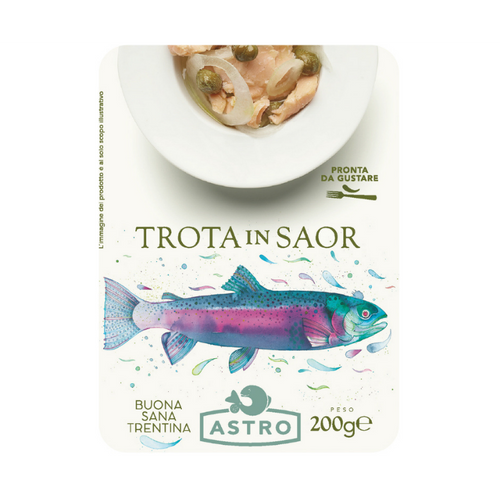 Forelle "in Saor"