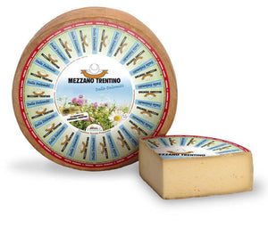 Mezzano cheese from Trentino High Mountain