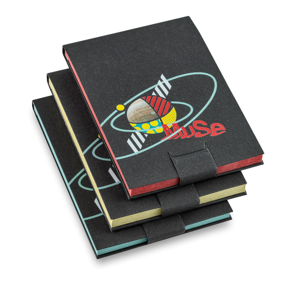 Mini pocket nero soggetto astronomia