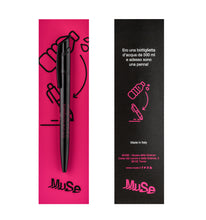 Load image into Gallery viewer, MUSE revolution pen with a matching bookmark
